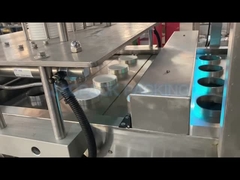 線形ヨーグルトカップ ベビー補完食品カップの詰め込み密封機