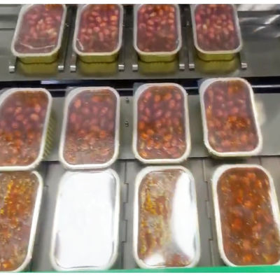 購入 トレーの充填装置 空気圧0.4-0.6Mpaと1.5kwの真空ポンプ online manufacture