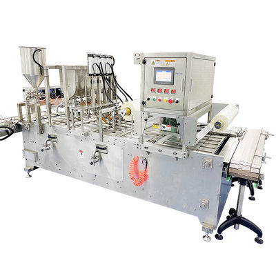 高容量食品トレイパッケージングマシン 2.5KW ファーストフードコンテナシラー