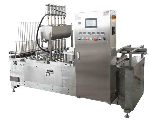 2.2KW 自動 プラスチックカップ 密封機 高精度 液体充填機
