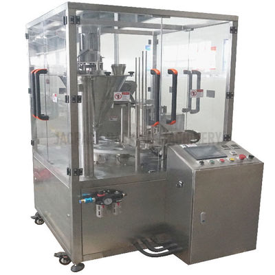 二重ヘッド プラスチック製のカップの詰め込み 密封機 100-500ml 高精度 ≤±1%